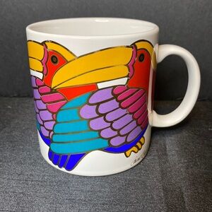 Laurel Burch Toco Toucans Mug